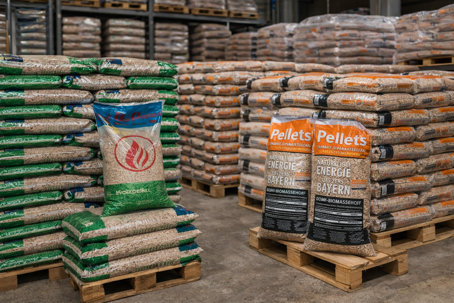 Pellets på pall